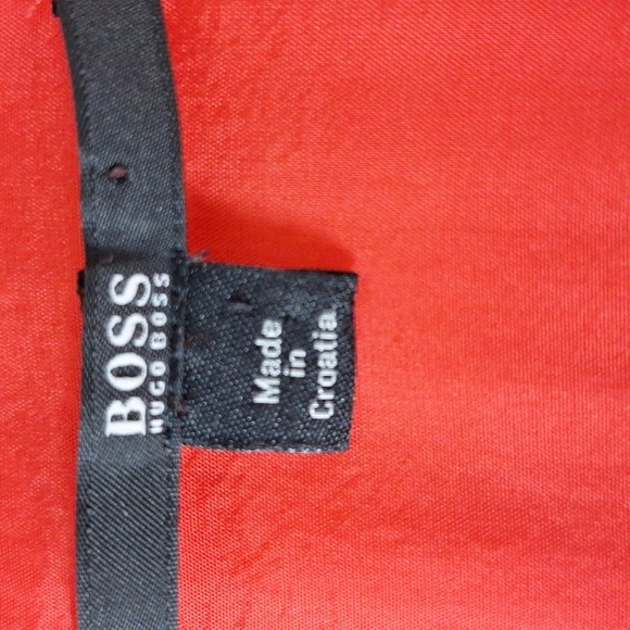 Boss Hugo Boss Re Orange Dipera Preppy Careerwear Sheath Midi Dress Size 6 - Picture 10 of 10